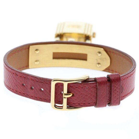HERMES Kelly watch Gold Dial Quartz Ladies Watch_868090 - Picture 4 of 7